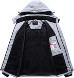 Windproof Insulated Winter Snow Coat for Skiing, Snowboarding & Outdoor Adventures
