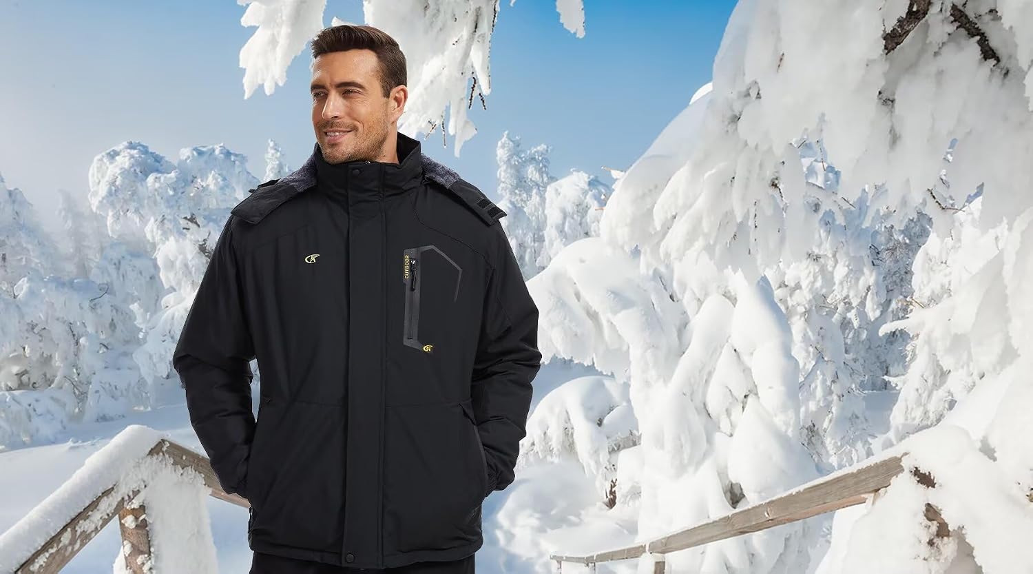 Men's Waterproof Ski & Snowboard Jacket