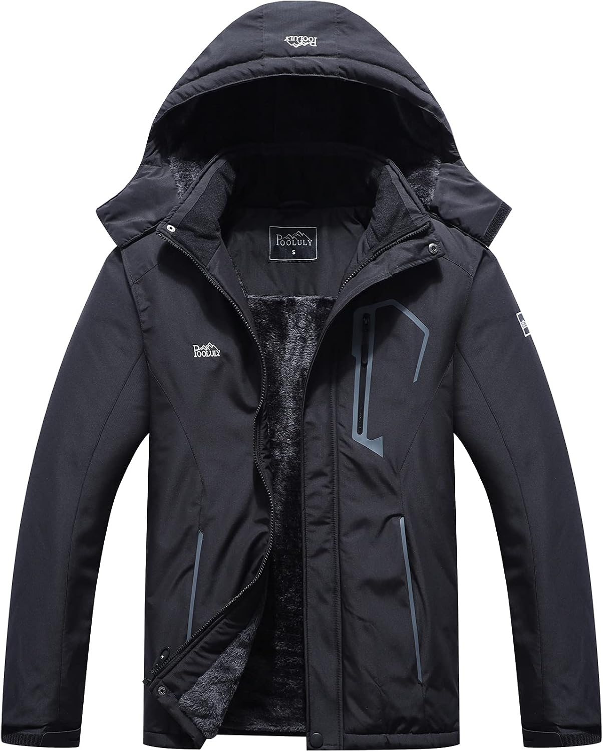 Windproof Insulated Winter Snow Coat for Skiing, Snowboarding & Outdoor Adventures