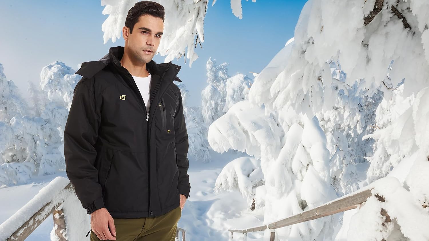 Men's Waterproof Ski & Snowboard Jacket
