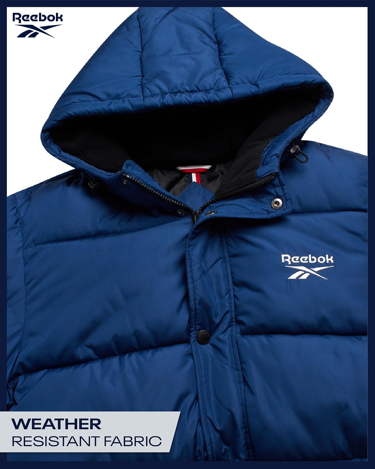 Reebok Men's Heavyweight Insulated Puffer Jacket