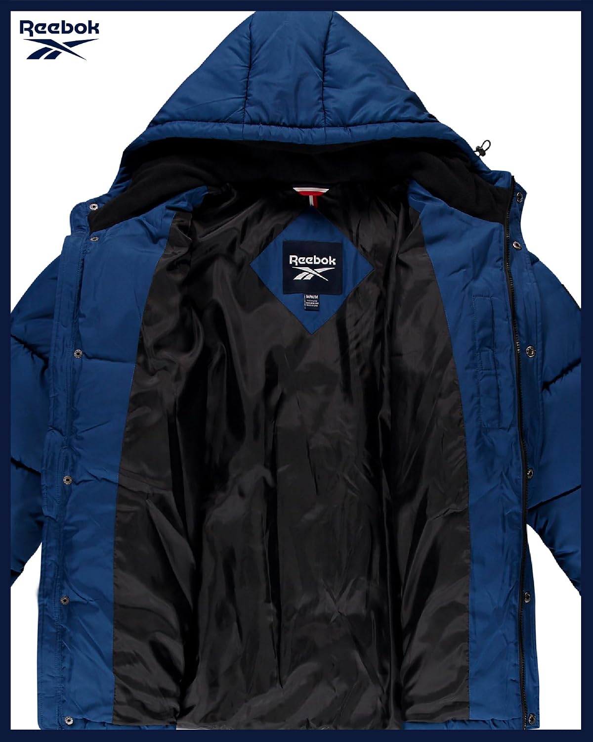 Reebok Men's Heavyweight Insulated Puffer Jacket