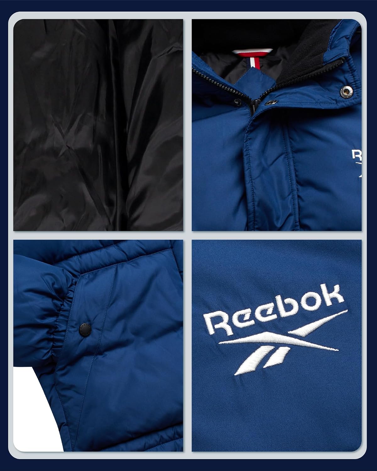 Reebok Men's Heavyweight Insulated Puffer Jacket
