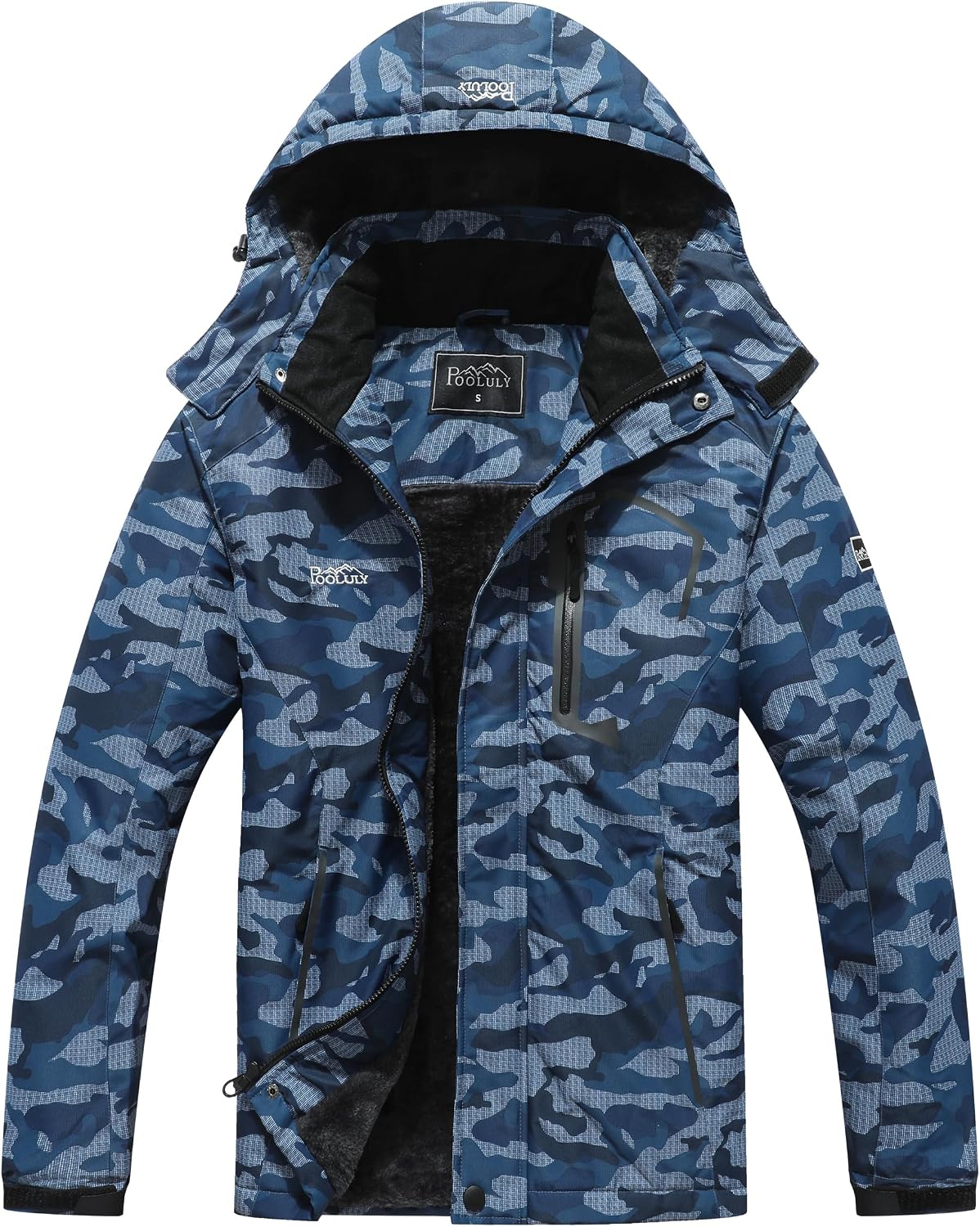 Windproof Insulated Winter Snow Coat for Skiing, Snowboarding & Outdoor Adventures